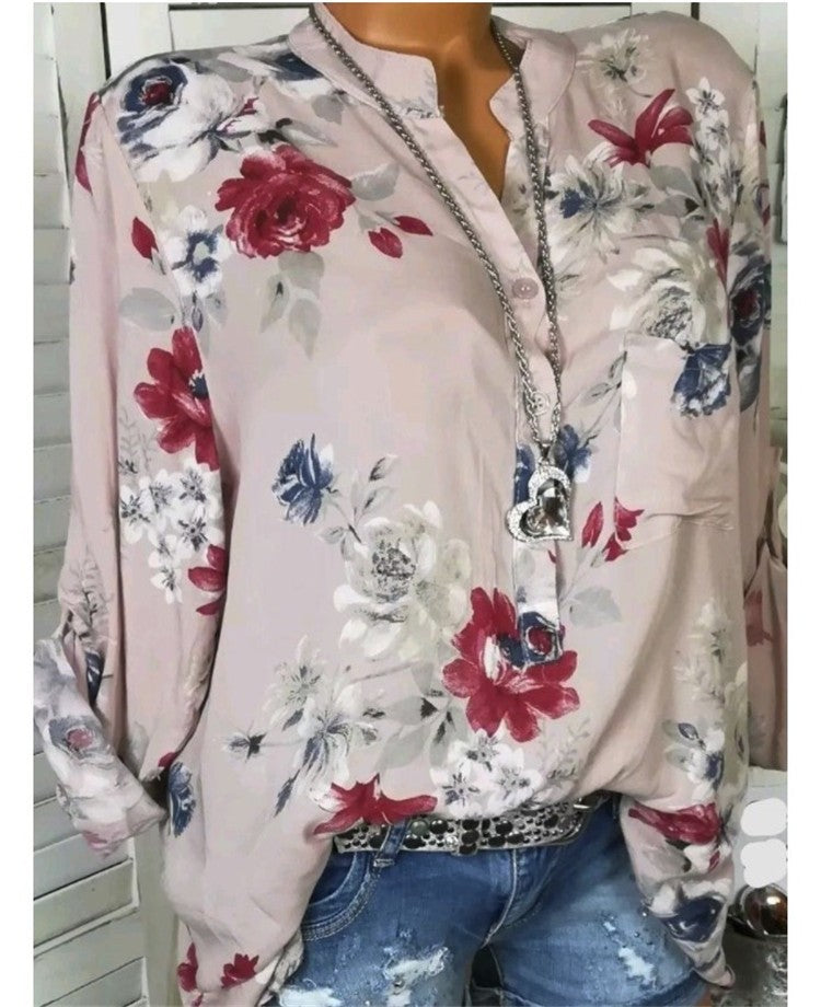 Alenya Printed Chiffon Blouse