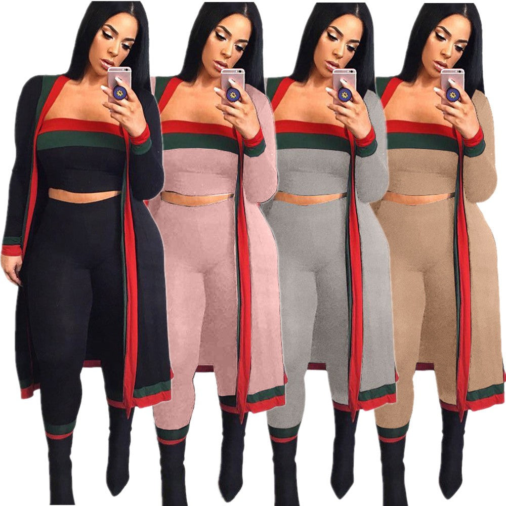 Arvella 3-Piece Casual Tracksuit Set