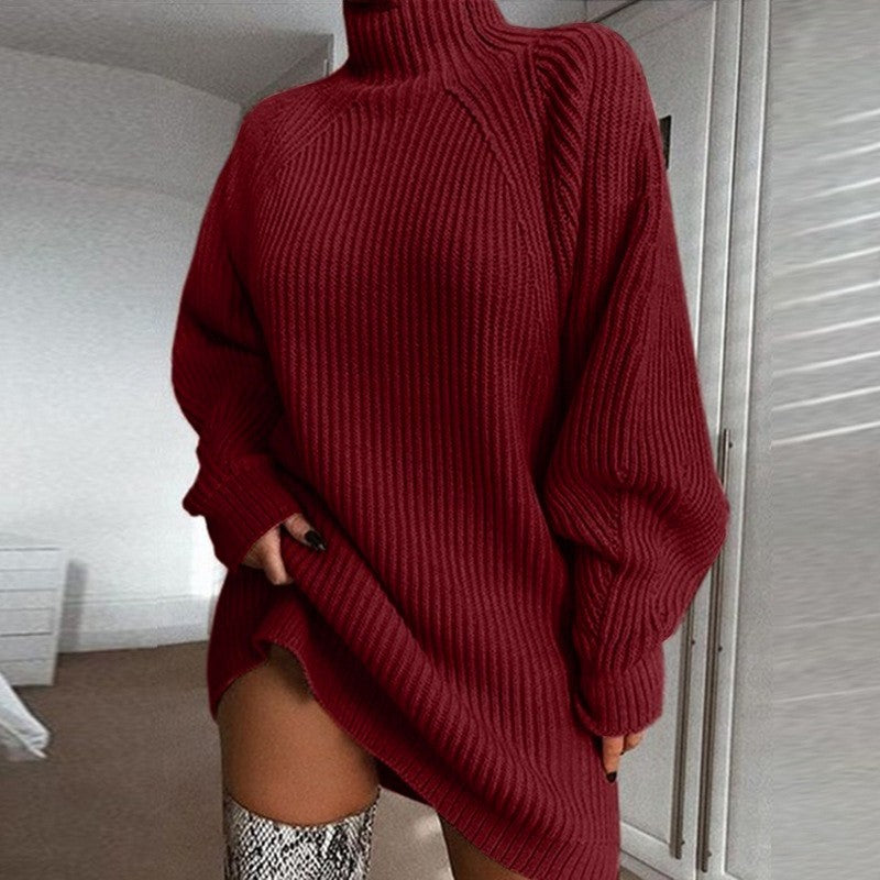 Elandra Turtleneck Sweater Dress