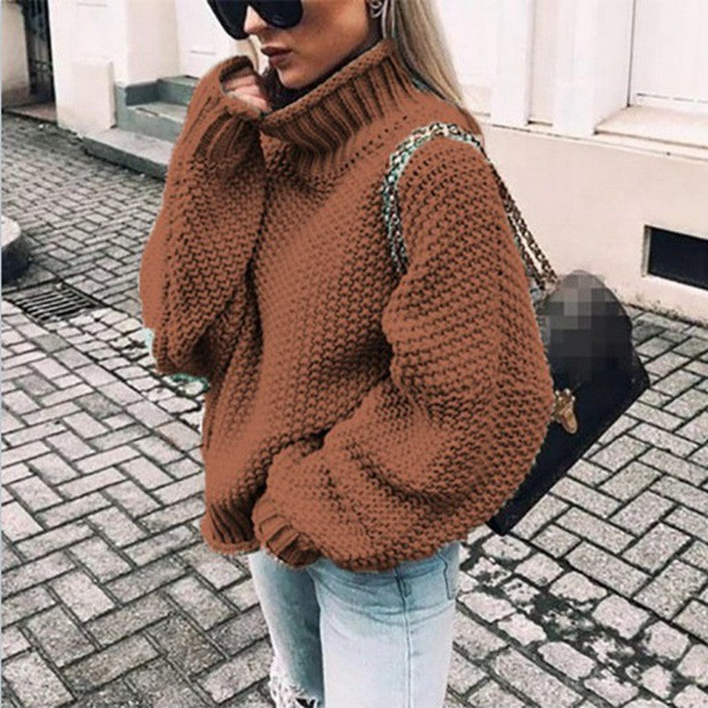 Kaelen Classic Thick Knit Sweater