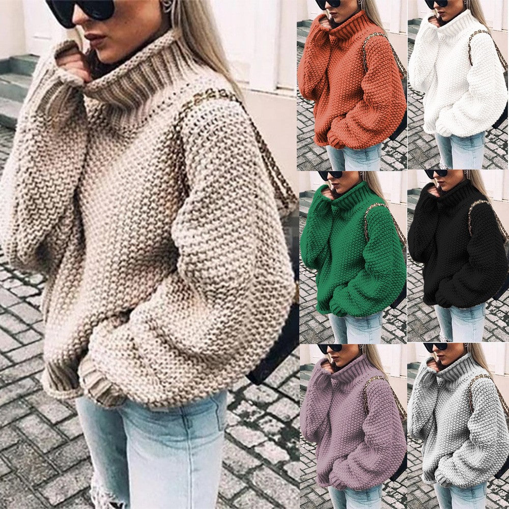 Kaelen Classic Thick Knit Sweater