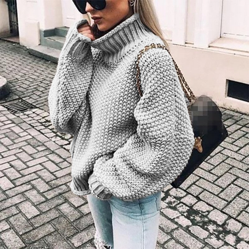 Kaelen Classic Thick Knit Sweater