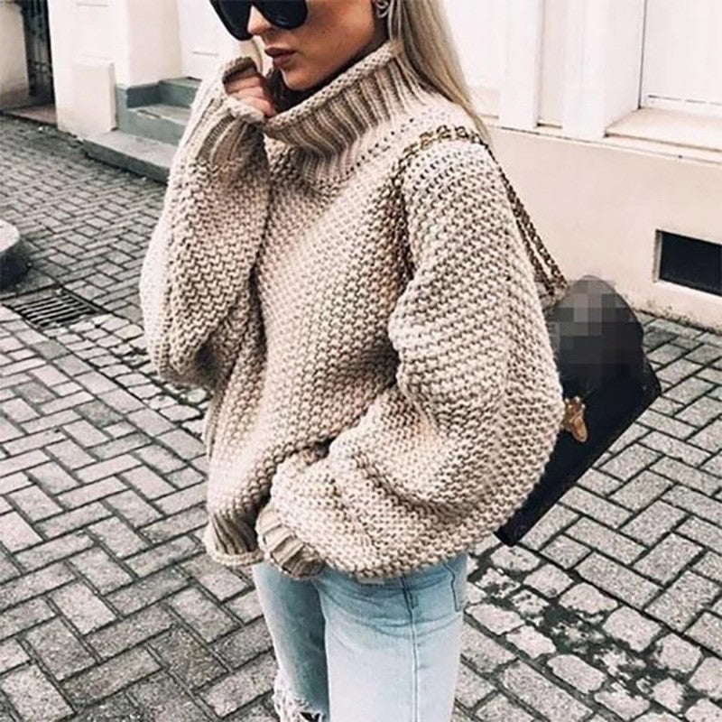 Kaelen Classic Thick Knit Sweater