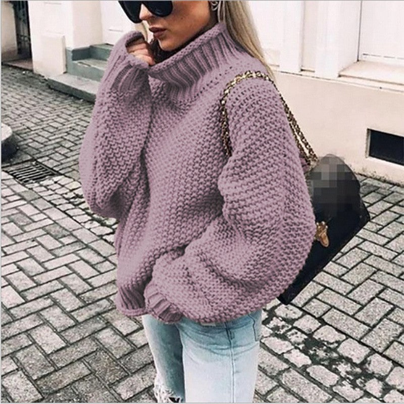 Kaelen Classic Thick Knit Sweater