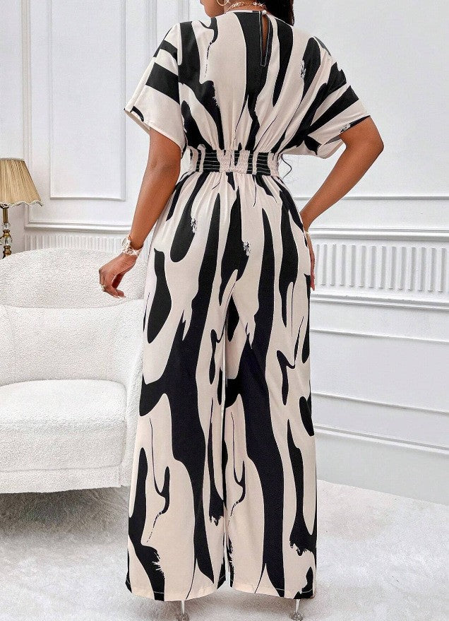 Kaelis Flow Printed Jumpsuit