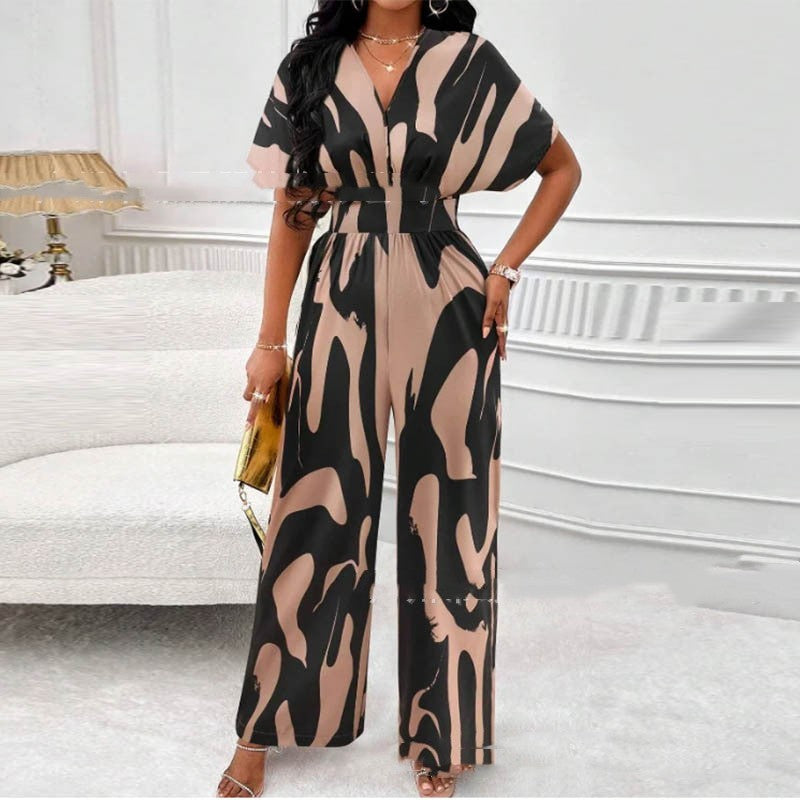 Kaelis Flow Printed Jumpsuit