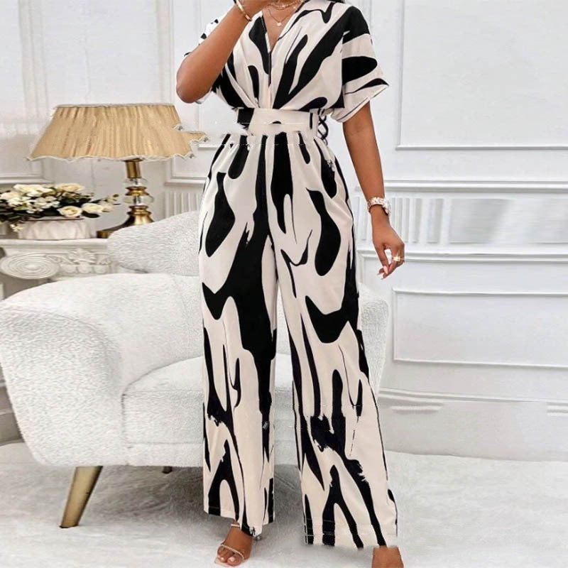 Kaelis Flow Printed Jumpsuit