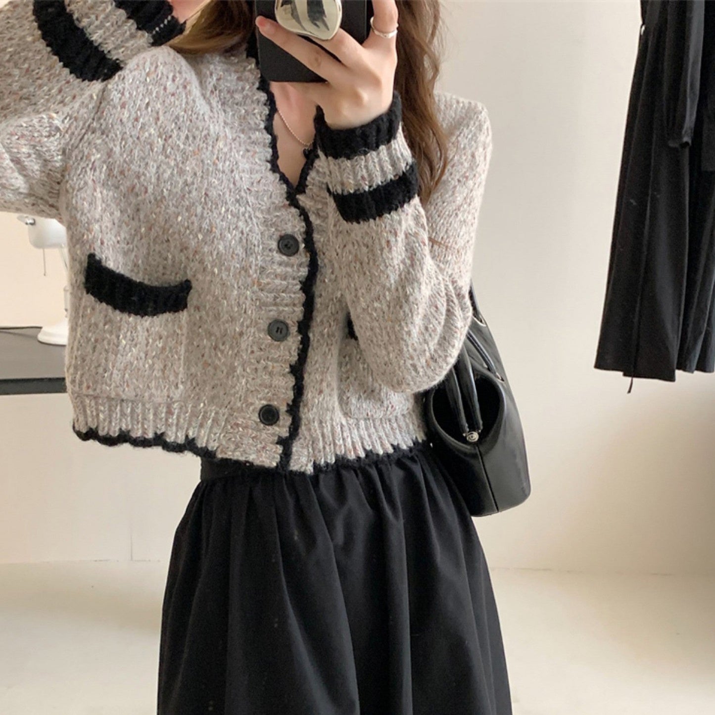 Marivelle French Knit Cardigan