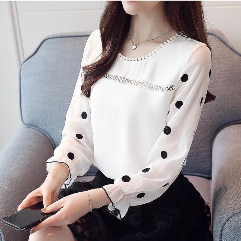 Selora Chiffon Loose-Fit Blouse