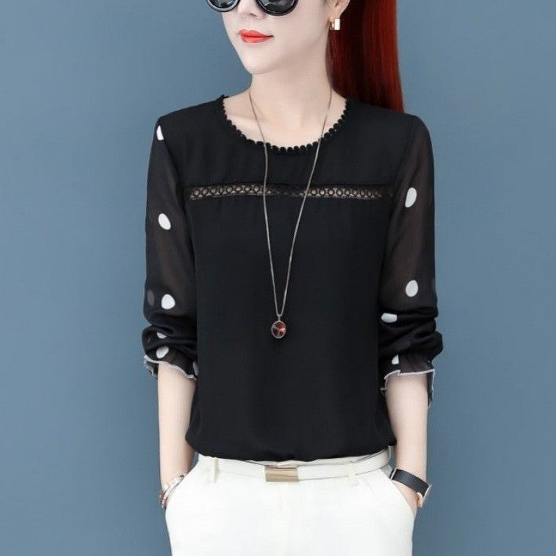 Selora Chiffon Loose-Fit Blouse
