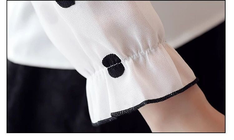 Selora Chiffon Loose-Fit Blouse