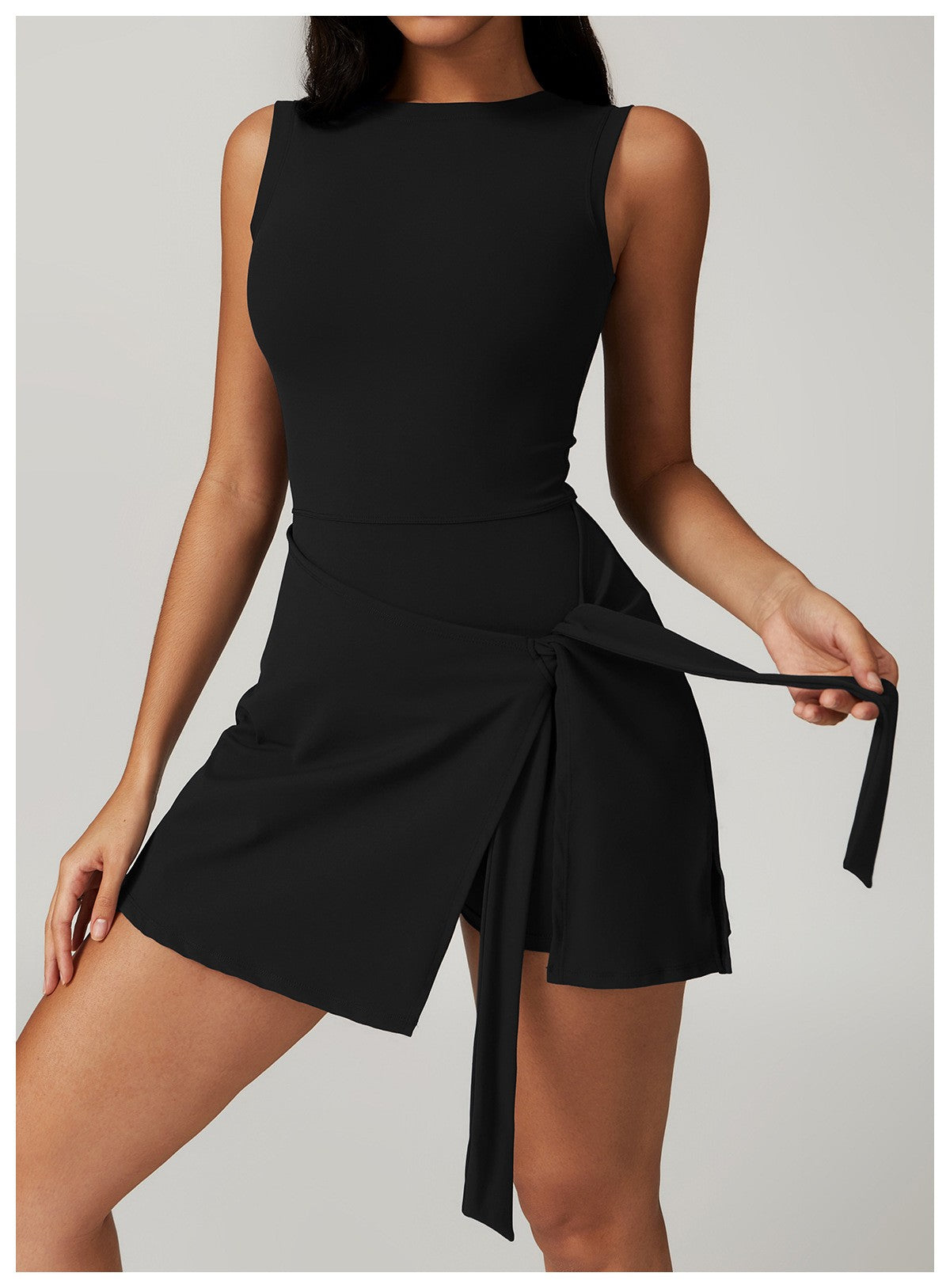 Selora Sleeveless Sports Romper Jumpsuit