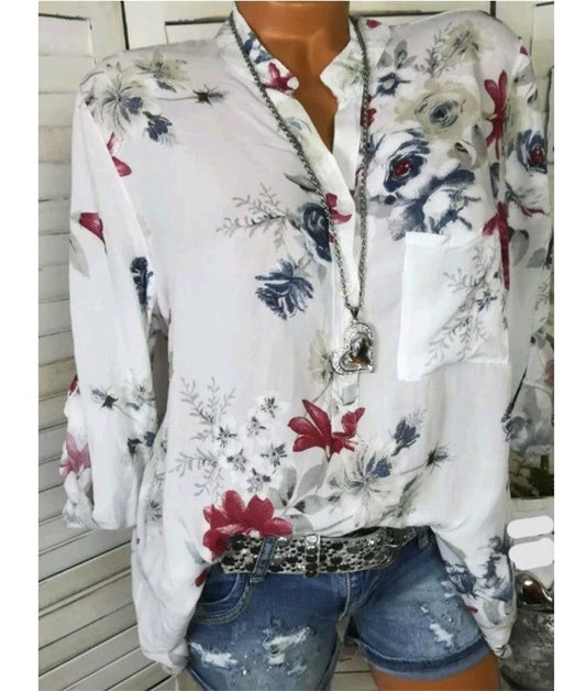 Alenya Printed Chiffon Blouse