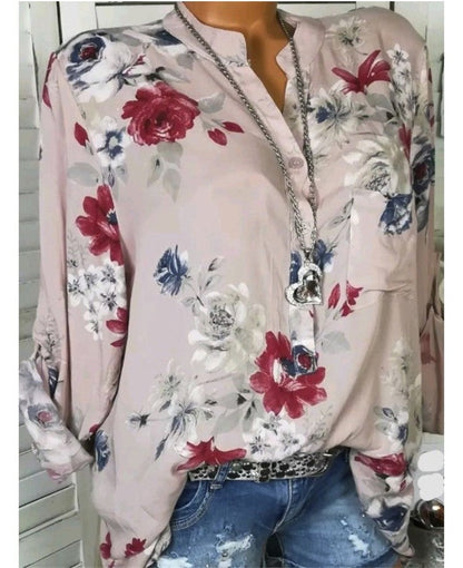 Alenya Printed Chiffon Blouse