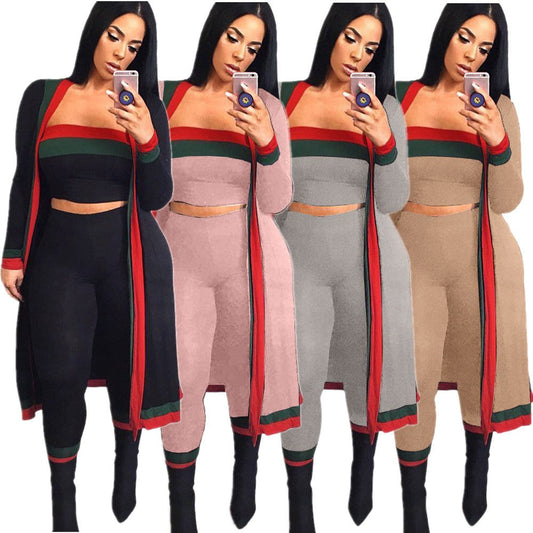 Arvella 3-Piece Casual Tracksuit Set