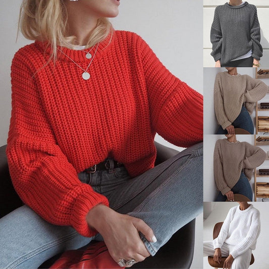 Arvella Classic Knit Sweater for Women