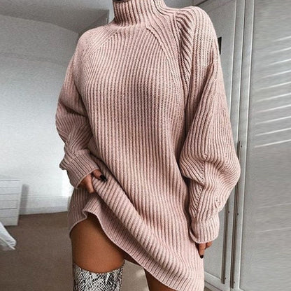 Elandra Turtleneck Sweater Dress