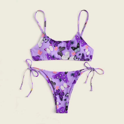 Marivana Floral Print Bikini Set