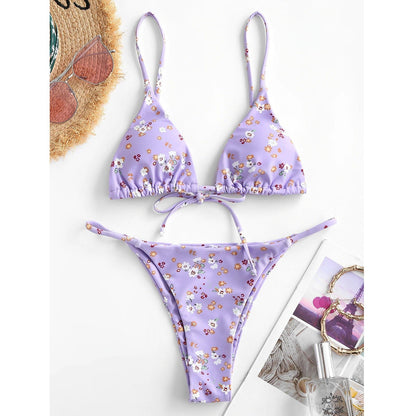 Marivana Floral Print Bikini Set