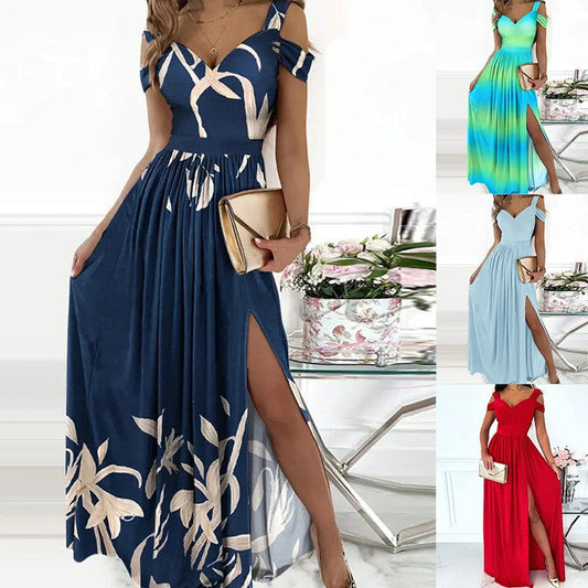 Novara Boho Gradient Maxi Dress