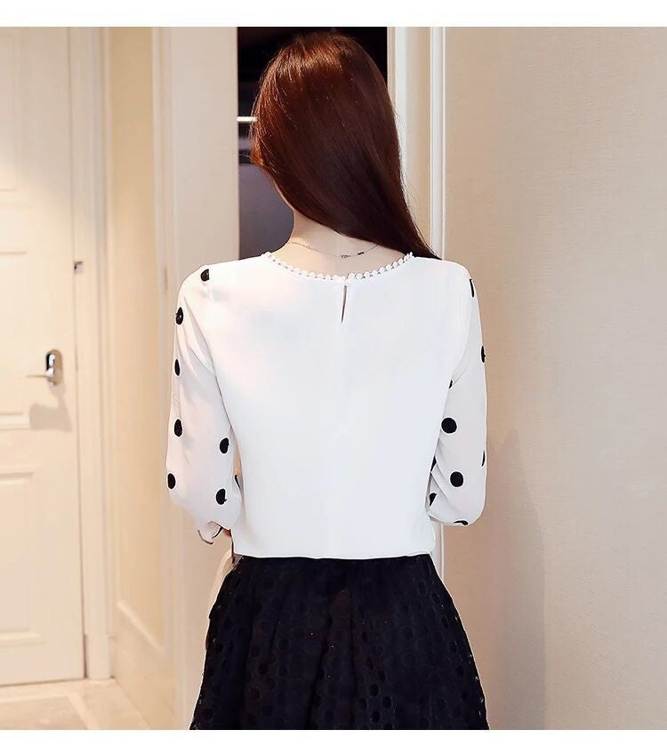 Selora Chiffon Loose-Fit Blouse
